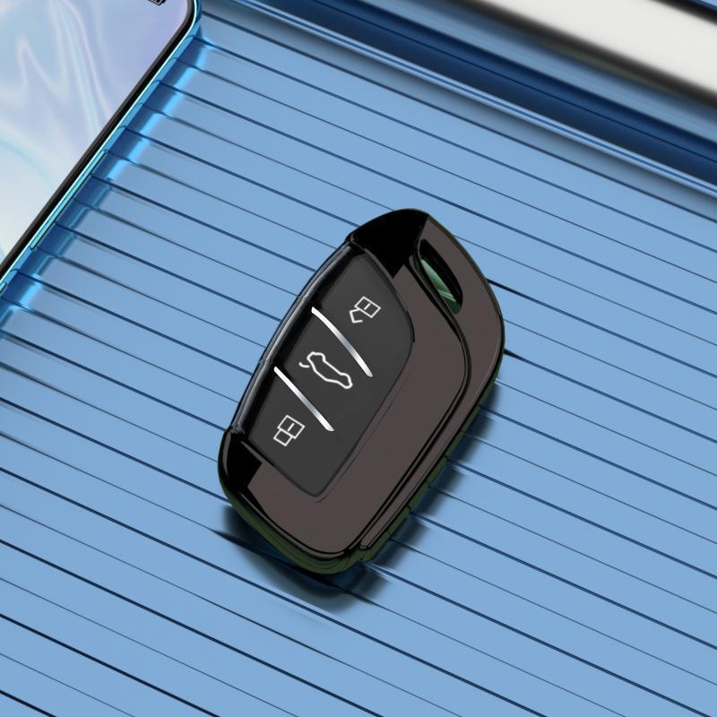 MG HS Key Cover: Full Protection, High-Grade Luxury Shell with Chain