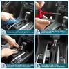 Carbon Fiber Car Center Console Air Conditioning CD Button Panel Trim Sticker For BMW 1 series cope/convertible E82 E88 2008-13
