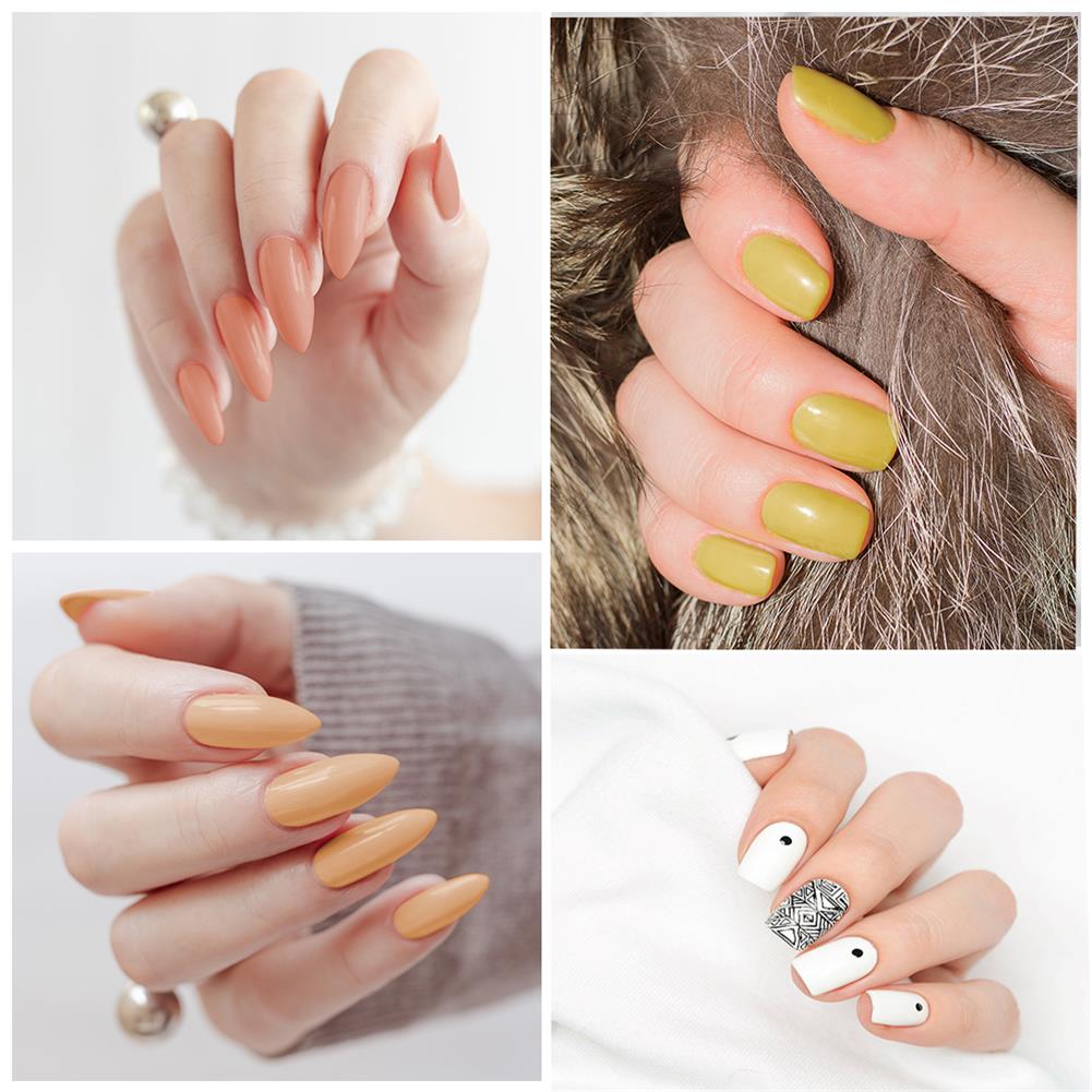 PHOENIXY 2PCs 6ml Nail Gel Varnish Kit: UV Gel Nail Colorful Sequins Gel Polish, Lasting Glitter Soak Off Varnish