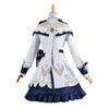 Genshin Impact Barbara Cos Dress Women's Dress Girls' Cute Hand Game Initial Five-star Cosplay Dress