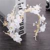 Bride Wedding Tiara Full Of Stars Dried Flowers Headwear Wedding Accessories Headband Garland Romant