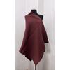 Stole - Plain Color Shoulder Scarf Woven Fabric Winter Women's Shawl Large Size Standard Quality Product (bordo)