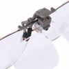 2X Magnification Head-mounted Magnifier Acrylic Optical Lens Flip Up Spectacles  Reading Assistance