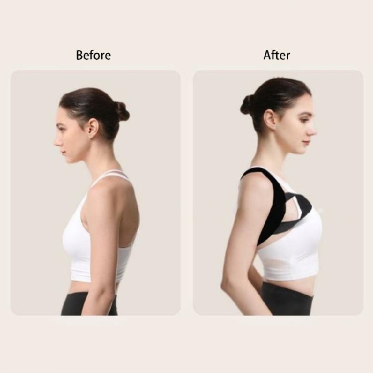 Unisex Postures Corrector Back Brace with Adjustable Strap Spinal Alignment Support For Neck Shoulder Pains Relief