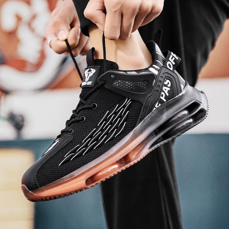 2024 New Men's Basketball Shoes Low Top Non-slip Sports Shoes Fitness Training Casual Men's Shoes Comfortable Walking