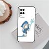 Чехол для телефона Oppo A18 A38 A58 A78 A98 A79 A40 A60 A80 A16 A76 A96 A15 A74 A94 A54 A77 A17 с изображением Гавр Гура из Hololive