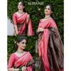 This Beautiful Saree Is Elegantly Decorated with Gorgeous Solid Jacquard Weave That Gives a Perfect Look To the Outfit.