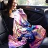 1pc Stitch Printing Blanket - Soft, All-Season Throw for Living Room, Bedroom,Travel