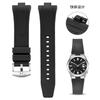 Для часов Citizen NJ0150 NJ0151 NJ0158 Фторкаучуковый Ремешок FKM Высококачественный Ремешок Мужской Браслет Быстросъемная Шпилька Наручный Ремешок
