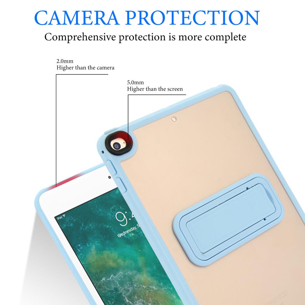 Для iPad мини (2019) Чехол для 7,9-дюймового/mini 4 с подставкой, ТПУ+ПК, с покрытием soft-touch