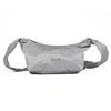 Anta Trendy Fashion Drawstring Shoulder Bag Unisex Shoulder Bag Bright-Silver 192628121-2
