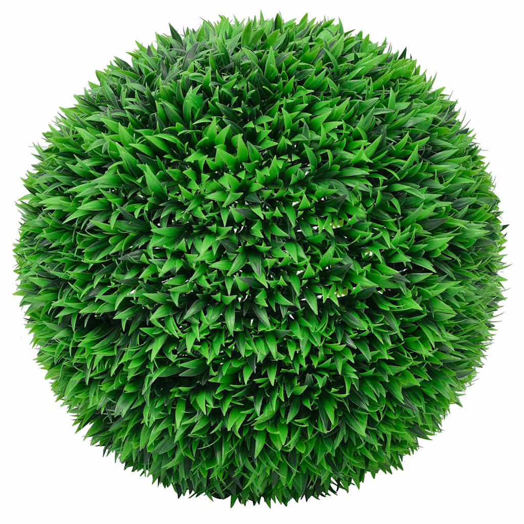 Sztuczne Kule Bukszpanowe Z Diodami Led 2 Szt. Zielone 55 Cm