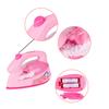 Plastic Pink Simulation Mini-Iron For Kids Pretend Play House Novelty Toy