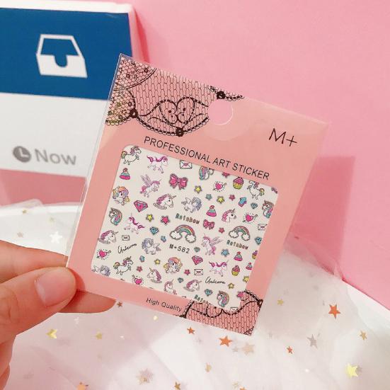 Awesome Nail Art Stickers Waterproof Lightweight Thin