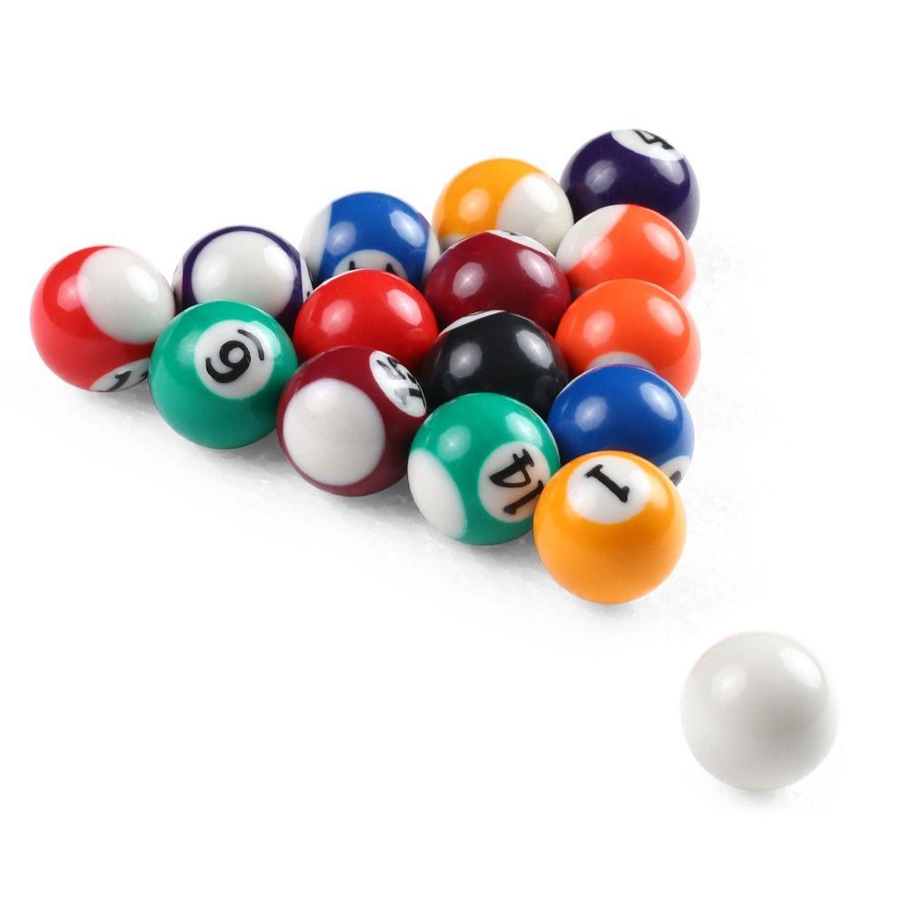 Table Balls Small Pool Cue Balls 25/32/38mm Mini Pool Ball  Billiard Accessory