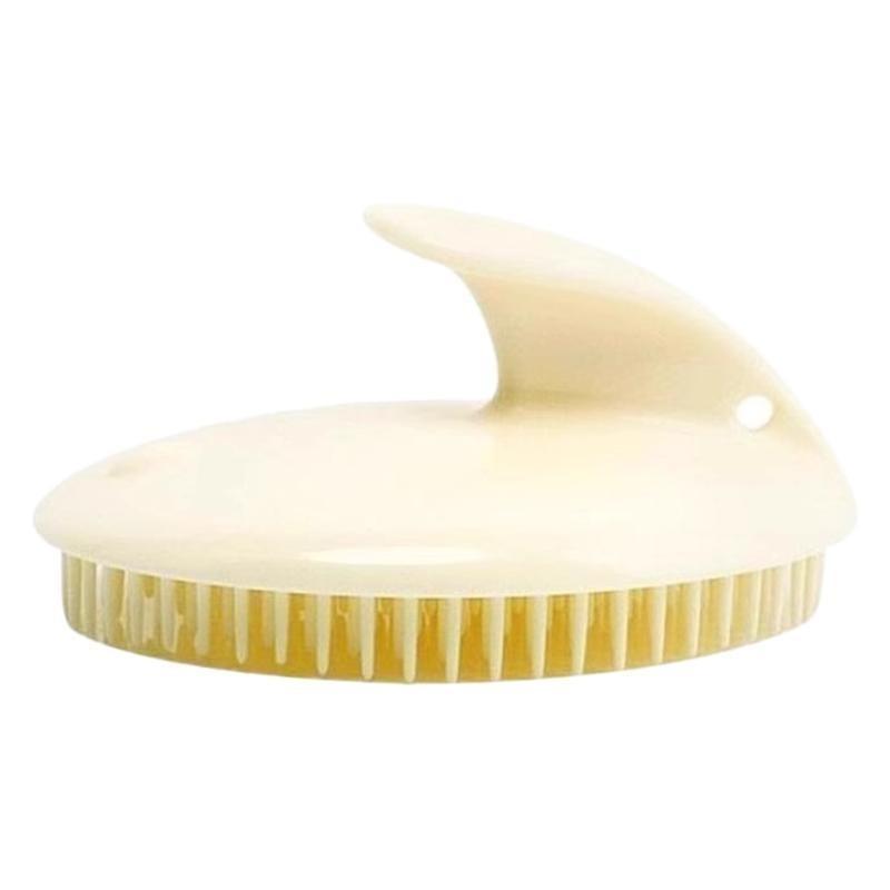 Массажная расческа для мытья волос в ванной, двухцелевая для сухого и мокрого использования, массаж при мытье волос и расчесывание, меридианная щетка