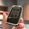 TPU Car Key Case Cover Shell Fob for Volkswagen VW Jetta Tiguan Atlas Arteon Taos Car Accessories