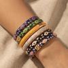 Colorful Vintage Cloisonne Bangle Traditional Women's Hand Bracelet Flower Bangle  Jewelry Gifts