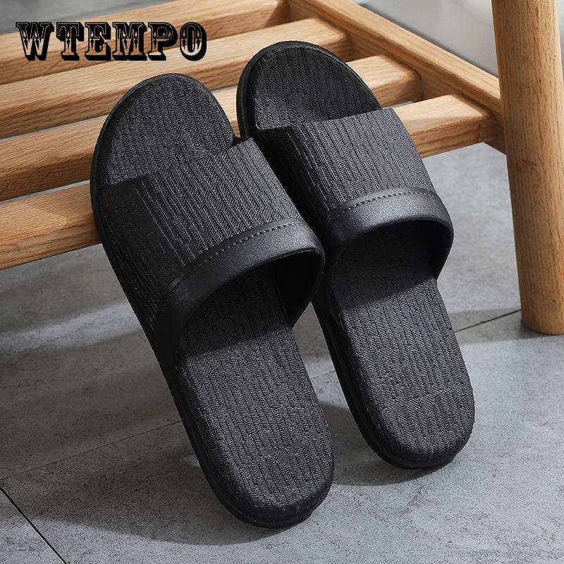 Household Anti-skid Slippers Men's Bathroom Thick Soles Soft Versatile Fashion Sandals
