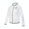 Woven Hooded Sports Zip Jacket Women Jackets White 846359-02