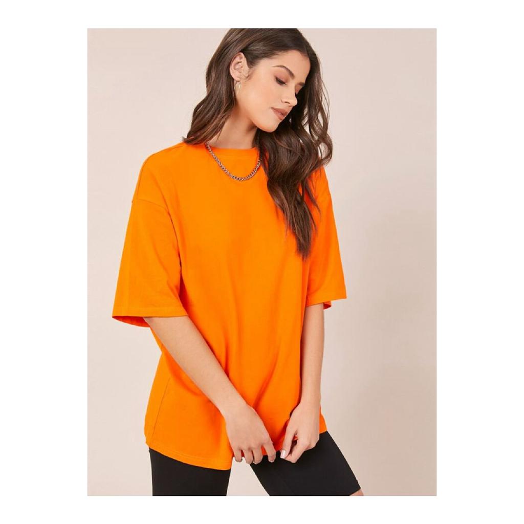 Черная хлопковая футболка унисекс с круглым вырезом для бойфренда большого размера