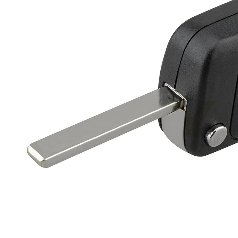 Флип-брелок для ключей с 2 ​​кнопками, пластиковый чехол для ключа 433 МГц ID46, чип для Opel Vauxhall Astra J Insignia Zafira C Mokka