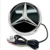 Логотип на переднюю решетку автомобиля Для Mercedes Benz Светящаяся зеркальная поверхность Светодиодный значок W205 W218 W207 W176 W212 Эмблема Светящийся декоративный свет1