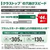 HiKOKI 18V Cordless Hammer Maximum Drilling Capacity 18mm Includes 2 and Case Drill, SDS-Plus Shank, (Concrete), Batteries, Charger, (DH18DPB(2XP))