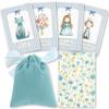 [Officially Imported, Limited Quantity] Tiny Whisper Lenormand | Lenormand Cards, 47-Piece Set [Includes Drawstring Pouch] with Japanese Keyword Cards