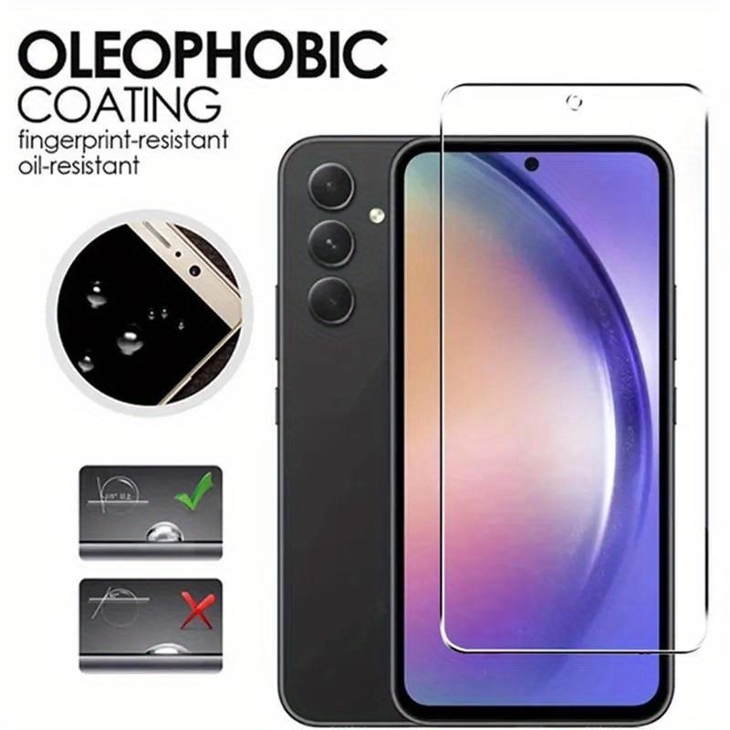 5 шт. закаленное стекло для Samsung Galaxy A51 A52 A53 A54 A55 5G защитное стекло для экрана прозрачное HD стекло прозрачная пленка