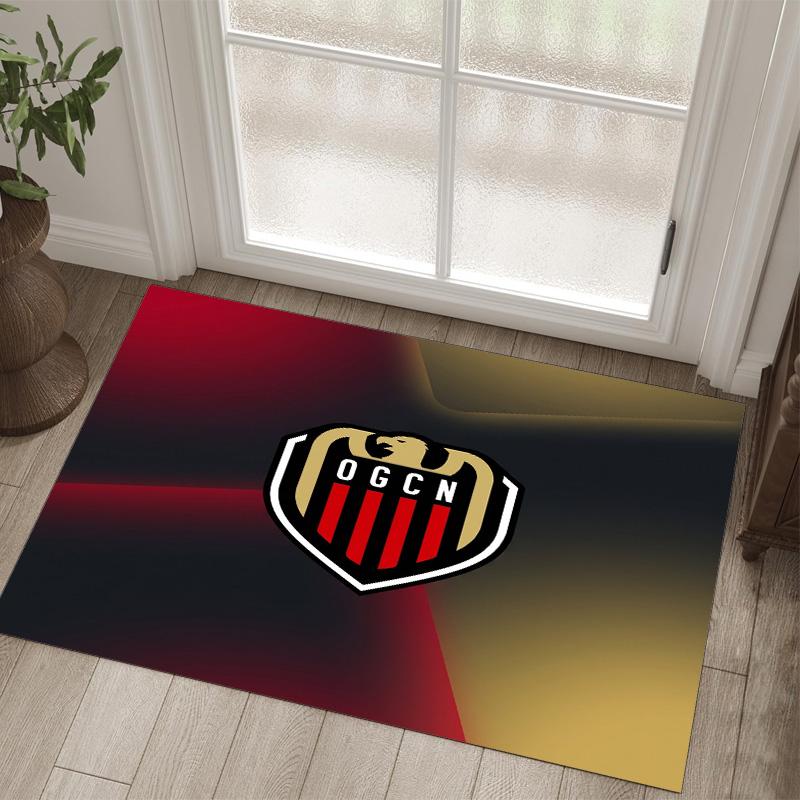 OGC Nice FC Дизайн Кристальный Велюровый Ковер Уютный Не?Нескользящий ковер с принтом для спальни, гостиной, прихожей