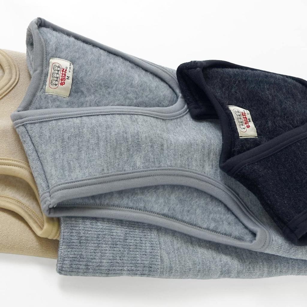 Mochihada Vest for L Warm Winter Sleeveless Tank Made In Cold Weather Protection Men, Size, Innerwear, Wear, Top, Japan,