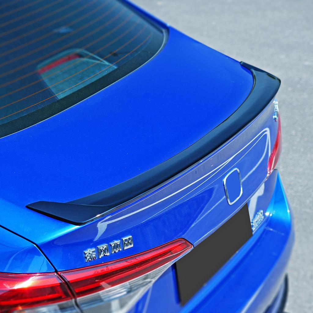 Compatible Rear Spoiler Winglet and Front Lip Kit for 2022 Civic Type R Eleventh Gen Night Black Model