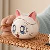 Cat Ceramic Water Cup Female Household Coffee Cup Mug with Lid Drinking Water Cup Office Cup Cartoon Couple Cup