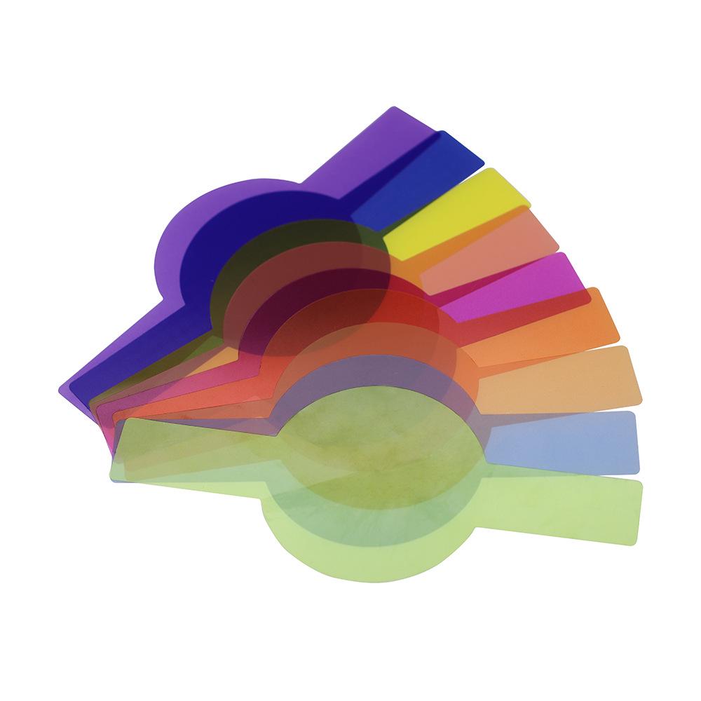 Набор цветных фильтров для фотосъемки с мягкой вспышкой и сумкой для хранения