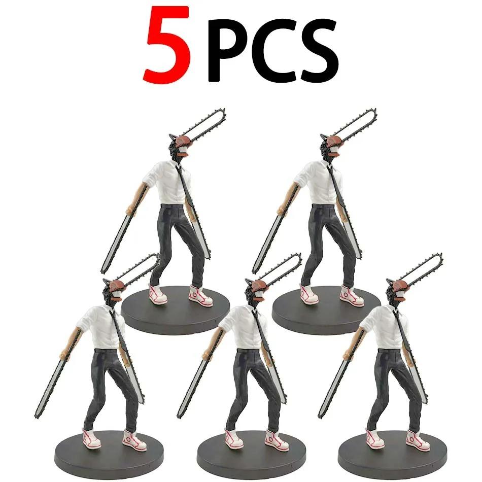 19 см Человек-бензопила Де́ндзи Аниме Фигурка Де́ндзи/Пауэр Фигурка Действия 1560 Фигурка Человека-бензопилы Де́ндзи Коллекционная Модель Кукла Игрушка для Взрослых