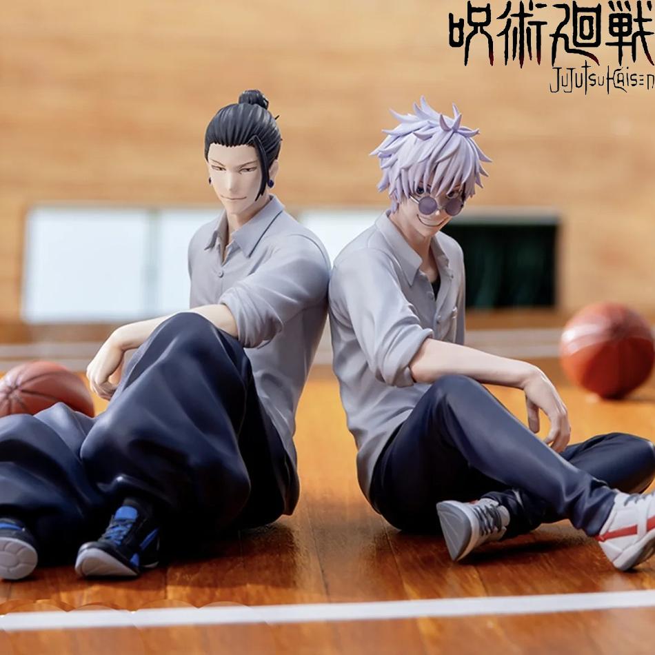 Аниме Годжо Сатору Гэто Сугуру Фигурки Действия Jujutsu Kaisen ПВХ Коллекционная Модель Стопор для Лапши Игрушка Рождественские Подарки
