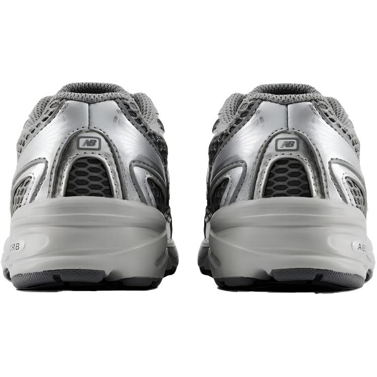 New Balance Nb 740 Удобные Универсальные Низкие Повседневные Кроссовки Детские кроссовки Серебристо-Серые PZ740MG