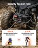 VEVOR 2041 kg Electric Winch, 12V DC ATV/UTV Winch with diameter 6 mm x 12 m Steel Wire Rope, Wireless & Wired Remote Control, IP54 Waterproof