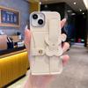 Подходит для iPhone 15 Pro Max, карман-сумка, ремешок на запястье, чехол для мобильного телефона, модная сменная сумка Apple 17, чехол с кожаным рисунком.