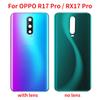Новое заднее стекло для OPPO R17 Pro RX17 Pro, замена корпуса задней двери аккумулятора с камерой