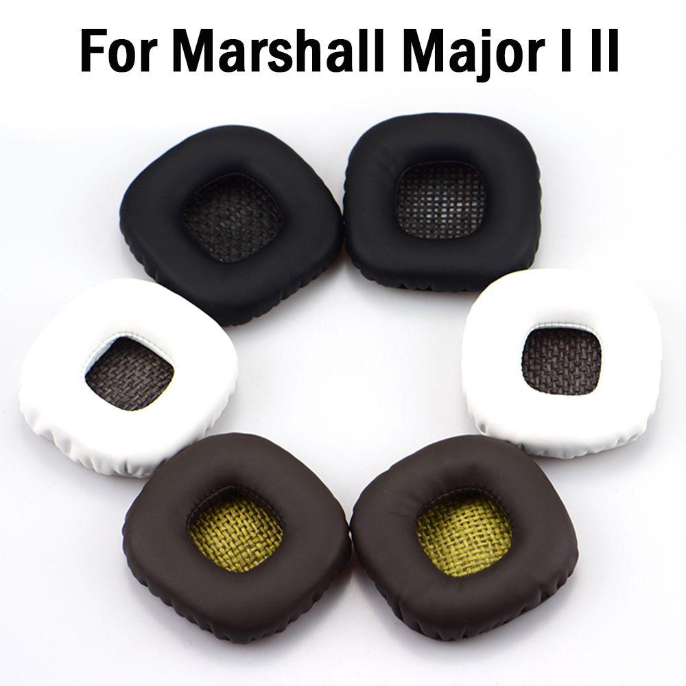 1Pair Leather Sponge Accessories Headphone Cushion Cover Foam Ear Pads Replacement
