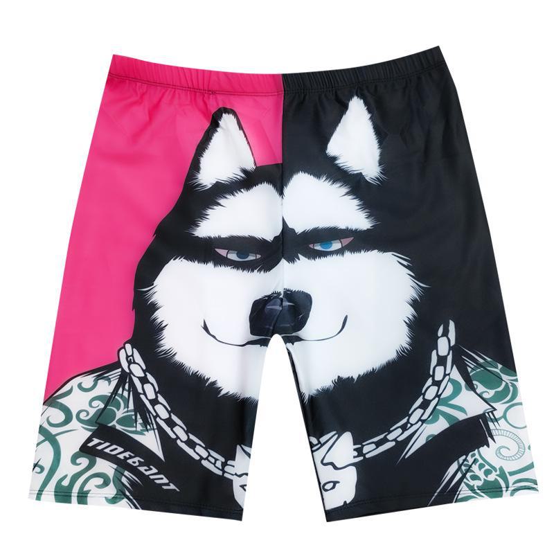 Мужские плавки средней длины, профессиональные пляжные длинные боксеры, купальники для мальчиков больших размеров для горячих источников