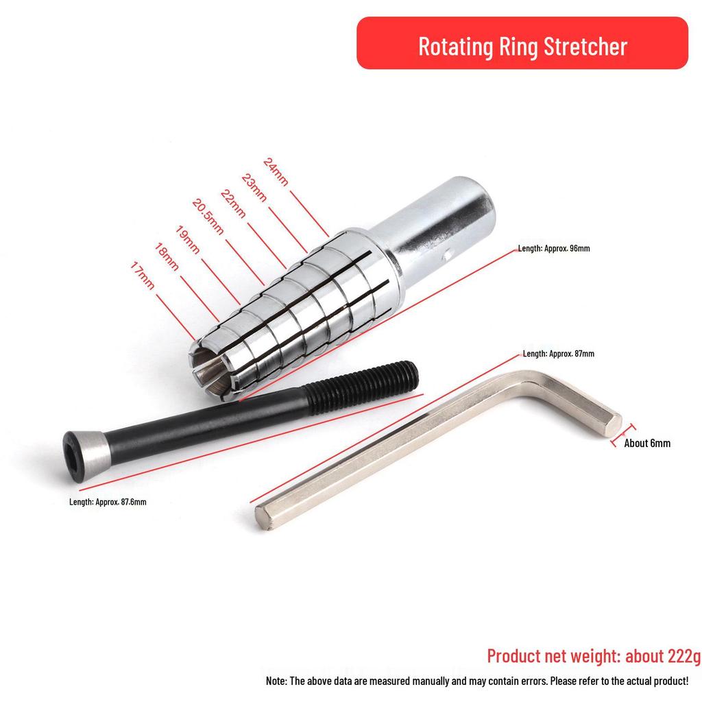 Gold and Silver Ring Size Adjustment and Repair Expander