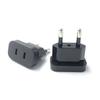 EU Plug Adapter US To EU Travel Adapter American To European Electrical Plug Converter Euro Power Socket AC Outlet 4.0mm 4.8mm