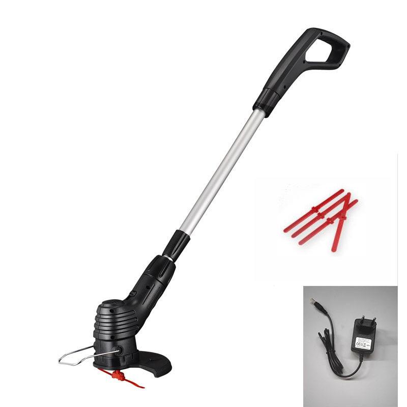 Перезаряжаемая ручная электрическая газонокосилка и садовый триммер