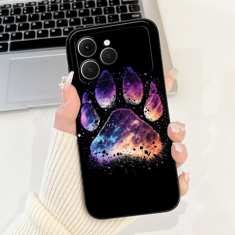 Чехол для Tecno Spark 40 Популярный мультяшный Космический Мягкий силикон Защита камеры Чехол для телефона Для Tecno Spark 40C Spark40 4G Корпус