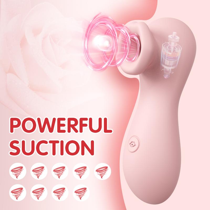 Powerful Sucking Vibrator Clitoris Nipple Sucker Adult Sex Toys Clit Suction for Women Female Vacuum Nipples Stimulator Massager