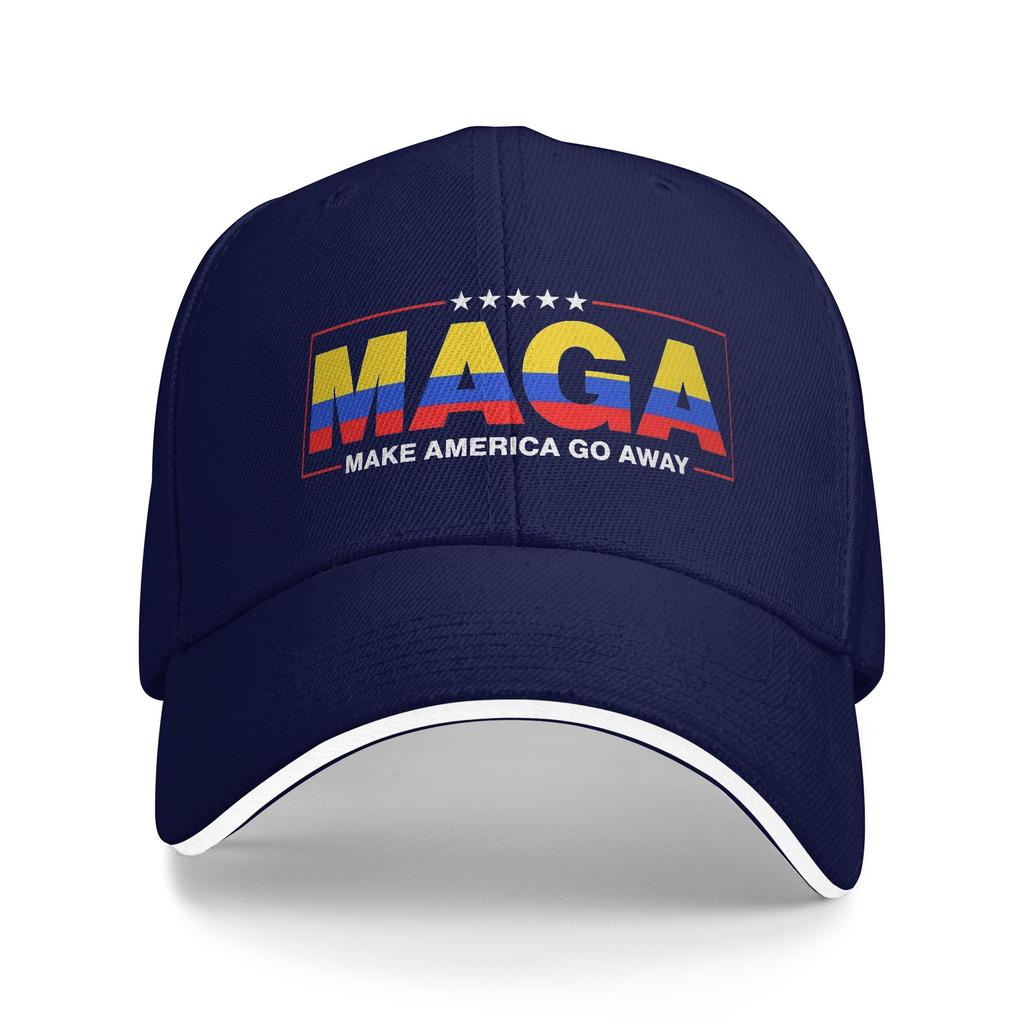 MAGA Пусть Америка Уйдет Колумбия Патриотический Флаг Женская Унисекс Бейсболка Повседневная Уличная Кепка 2026 Спортивные Кепки Весенняя Кепка от Солнца