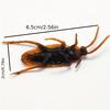 50/100pcs Realistic Fake Cockroaches Toy Set Prank Small Strong Plastic Bugs Halloween Party Festival Practical Joke Insect Toy